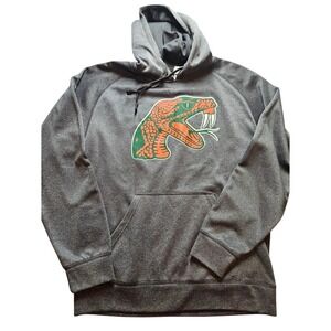 Knights‎ Apparel FAMU Rattlers Hoodie Mens Medium Gray Florida A&M University